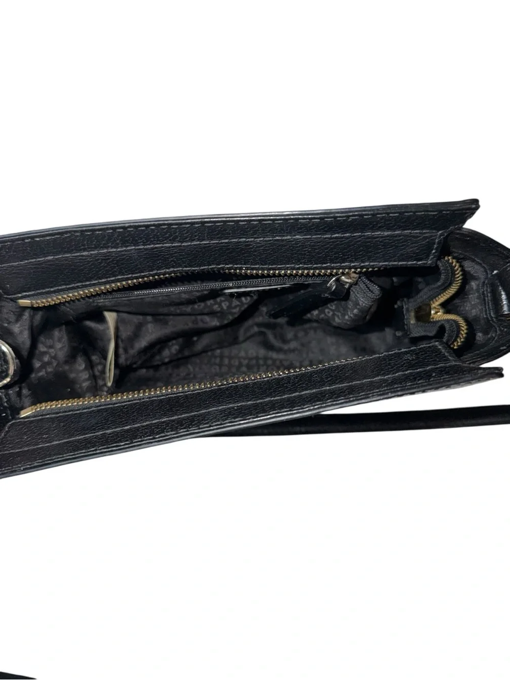 kate spade Black Pebbled Leather Small Crossbody Shoulder Bag